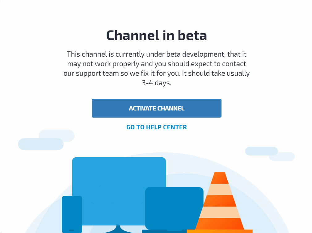 Channel in beta